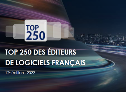 ISILOG, Top 250 des éditeurs de logiciels français